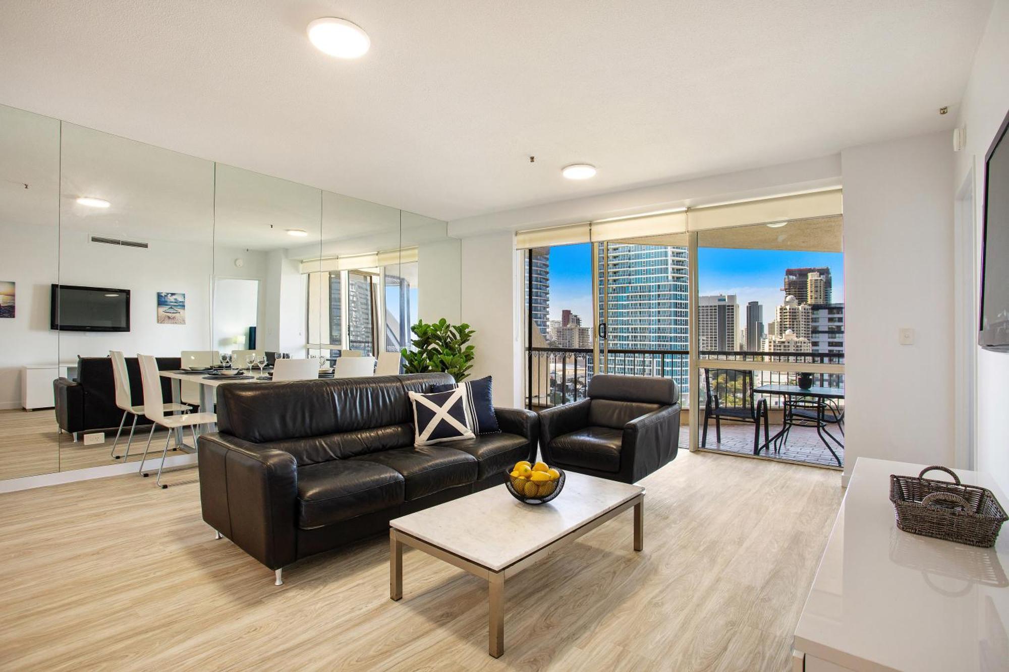 Paradise Centre Apartments Managed By Gchs โกลด์โคสต์ ภายนอก รูปภาพ