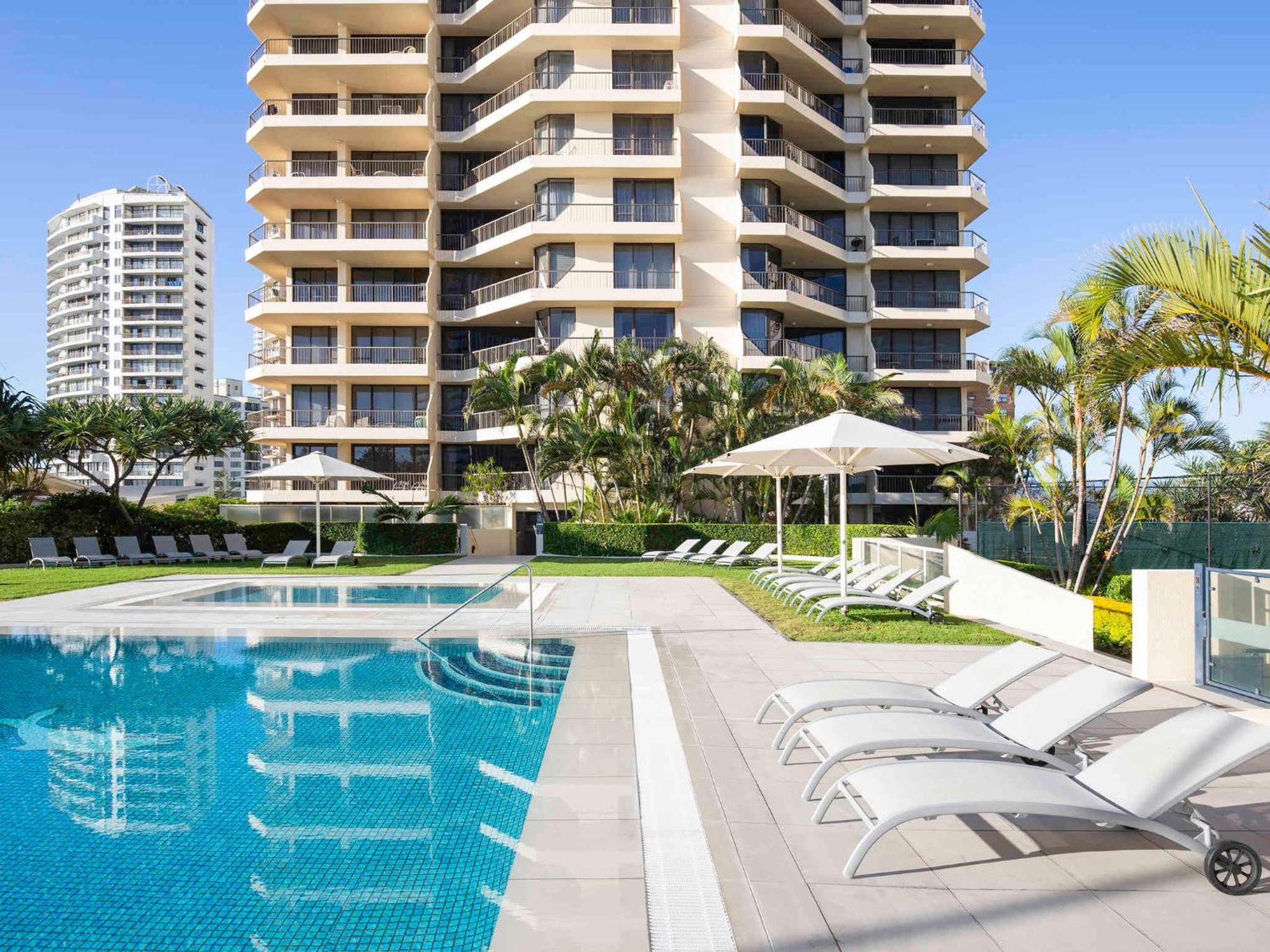 Paradise Centre Apartments Managed By Gchs โกลด์โคสต์ ภายนอก รูปภาพ